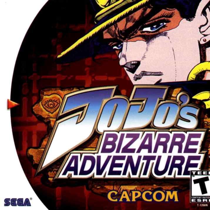 JoJo's Bizarre Adventure box art for Sega Dreamcast